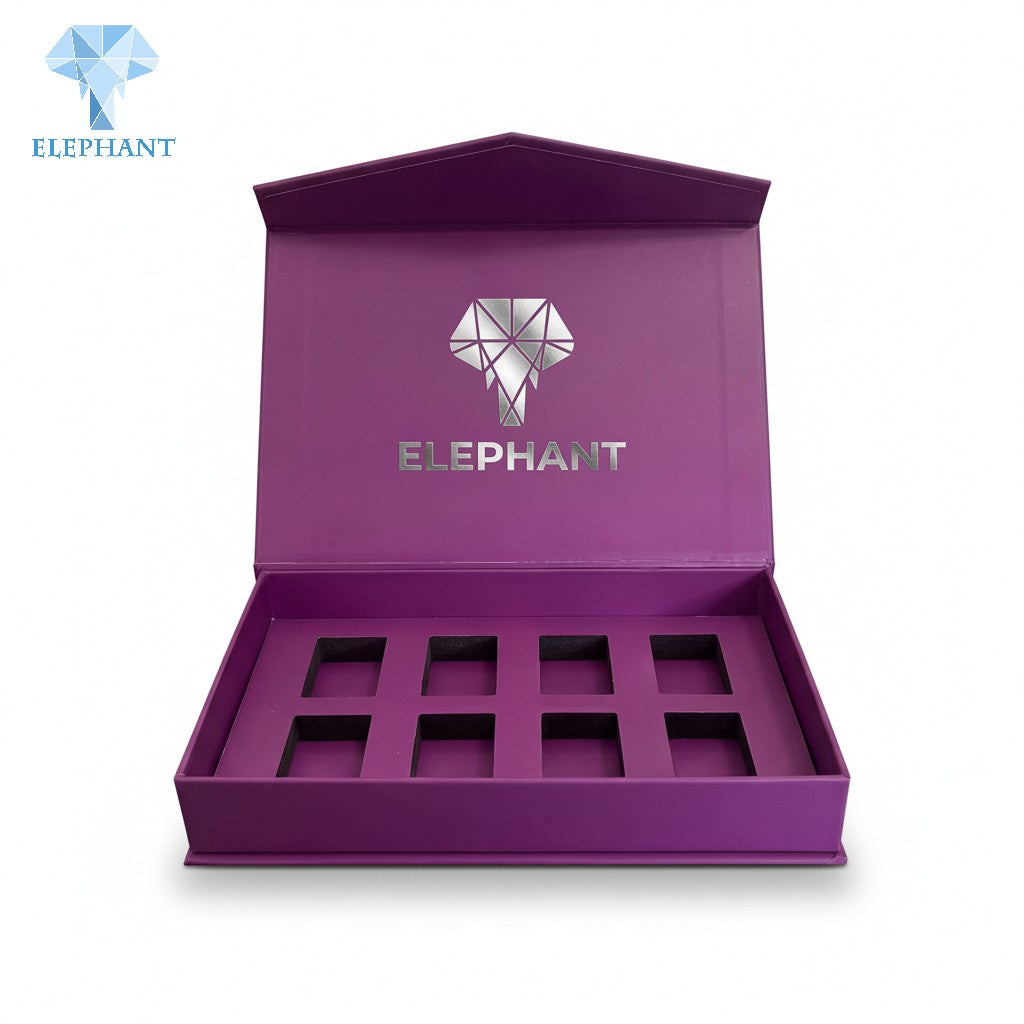 Luxury Rigid Gift Box Set Custom Logo Matte Lamination Cardboard Paper Packaging Manufacturer Eco Friendly Recyclable