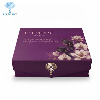 Luxury Rigid Gift Box Set Custom Logo Matte Lamination Cardboard Paper Packaging Manufacturer Eco Friendly Recyclable