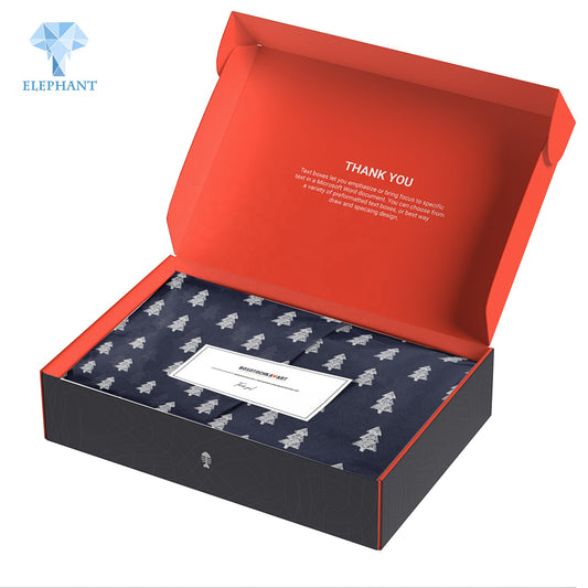 Custom Logo Fashion Foldable Good Price Luxury Men Clothing Gift Packaging Box