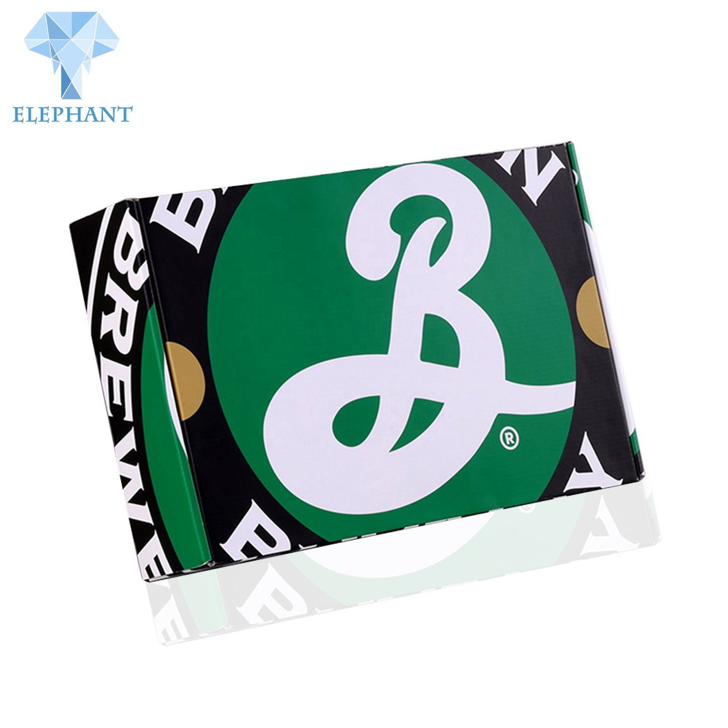 Custom New Style Delicate Hot Selling Handmade Corrugated Bottle Box