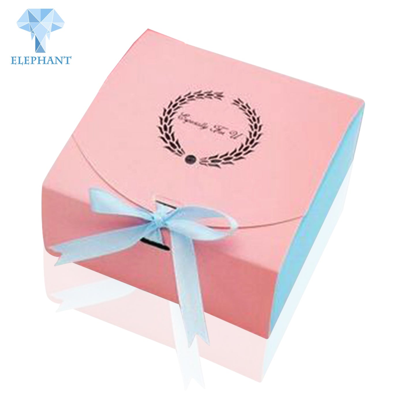 Wholesale Custom Small Favor Birthday Wedding Party Paper Pink Candy Box For Guest