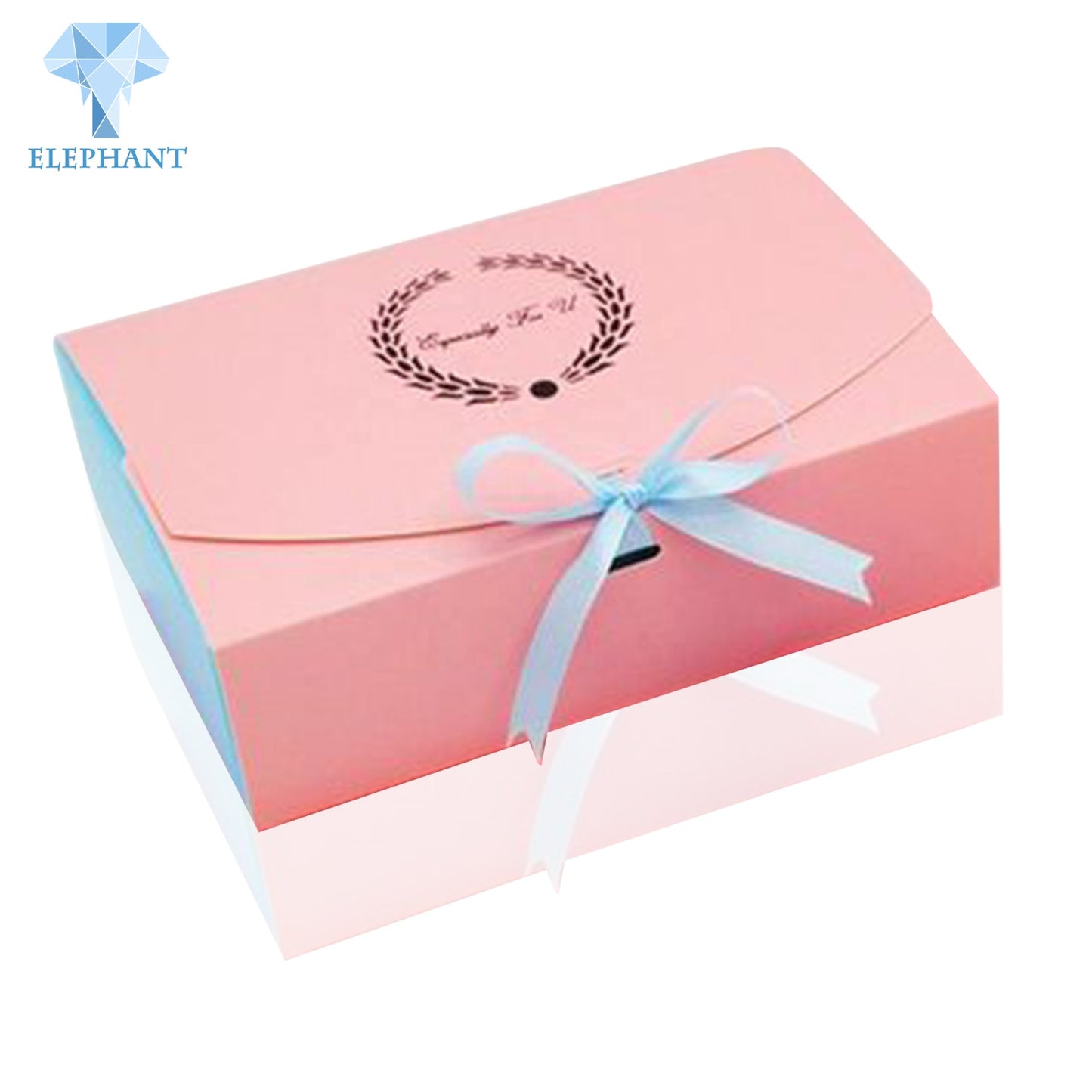 Wholesale Custom Small Favor Birthday Wedding Party Paper Pink Candy Box For Guest