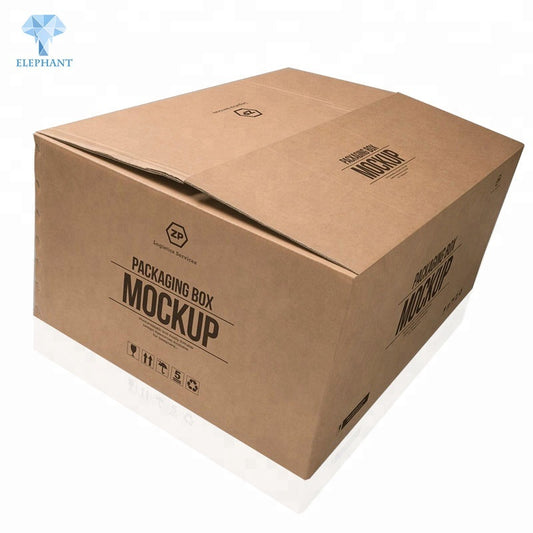 Kraft Corrugated Carton Custom Packing Folding Recycled Cardboard Box