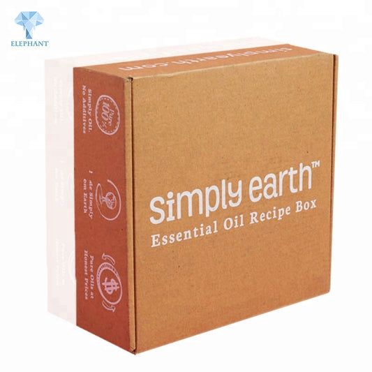 Custom Color Printing Reliable Folding Kraft Paper Cheap Essential Oil Box