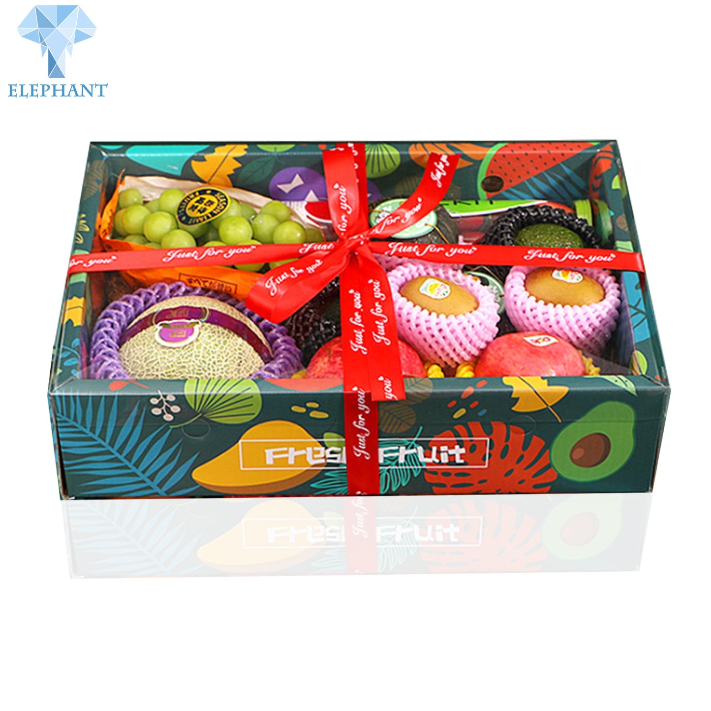 Custom Cheap Eco Friendly Portable Corrugated Carton Box For Fruits