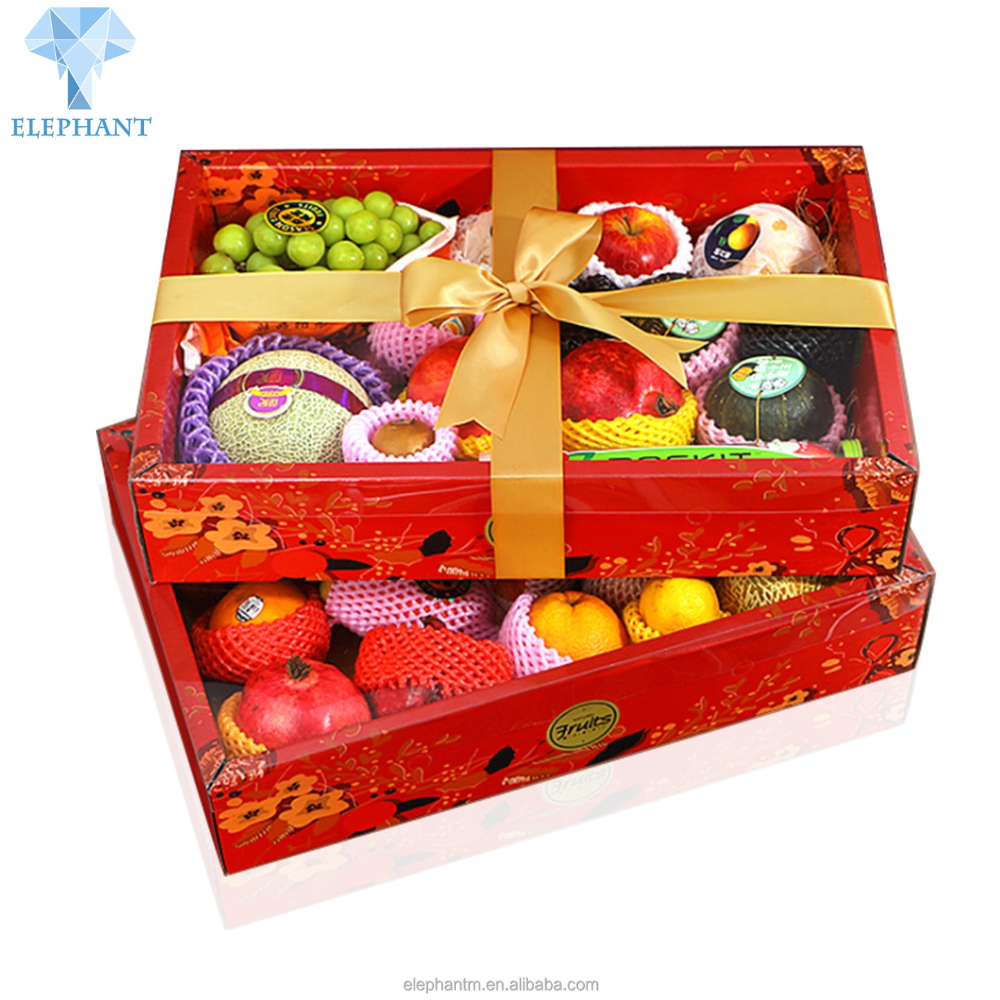 Custom Cheap Eco Friendly Portable Corrugated Carton Box For Fruits