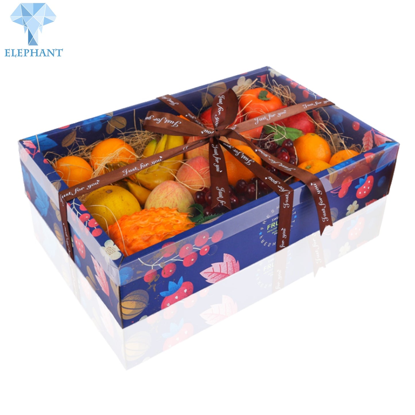 Custom Cheap Eco Friendly Portable Corrugated Carton Box For Fruits