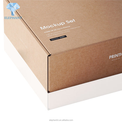 Wholesale Custom Printed Unique Kraft Shipping Boxes Production Corrugated Cardboard Box