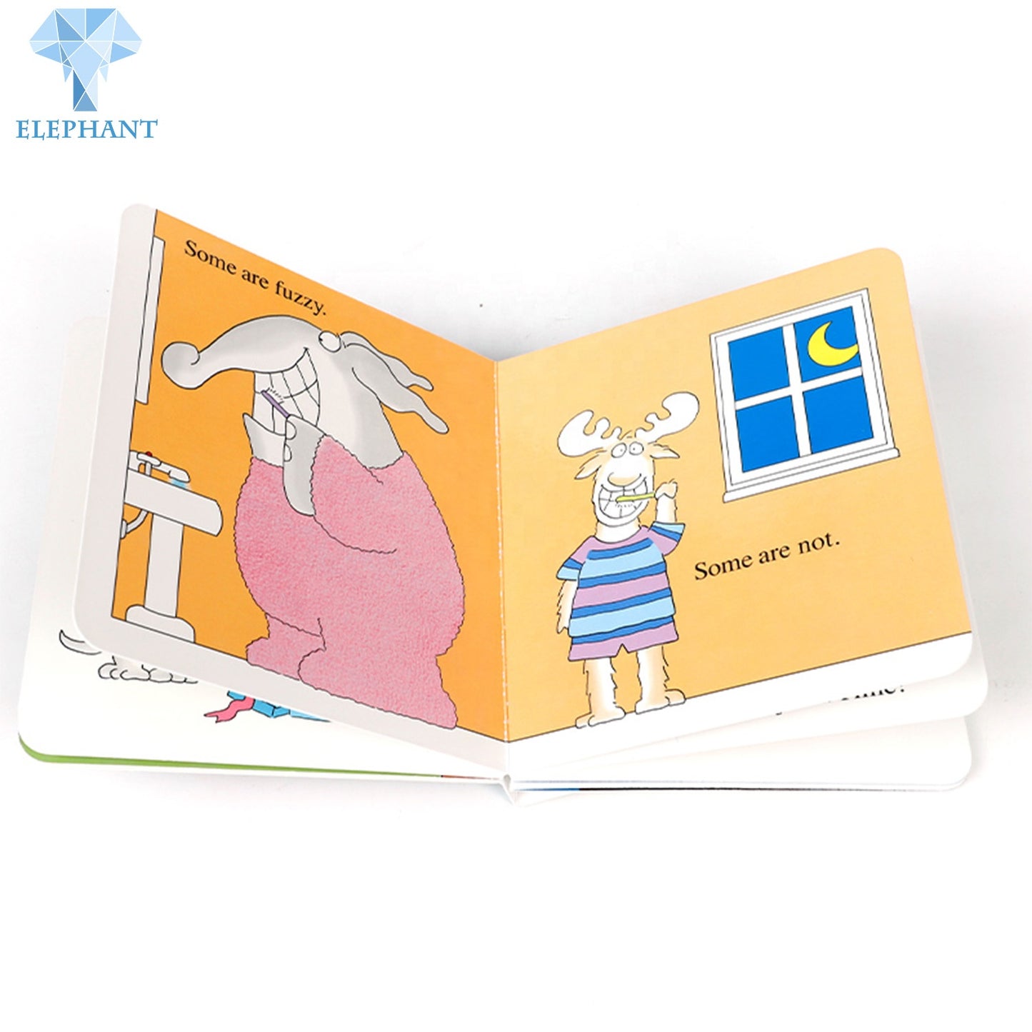 Cheap Custom Kid Baby Full Color English Child Hardcover Cardboard Story Book