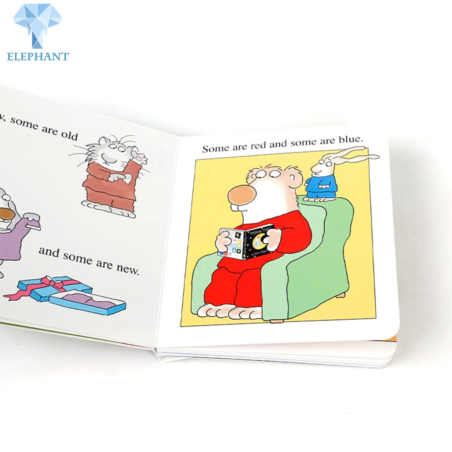 Cheap Custom Kid Baby Full Color English Child Hardcover Cardboard Story Book