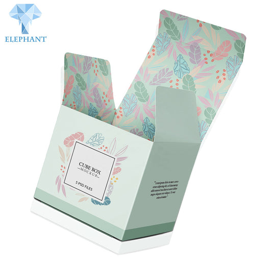 Hot Sale Custom Made Brand Logo Printed Coated Paper Face Cream Packaging Box