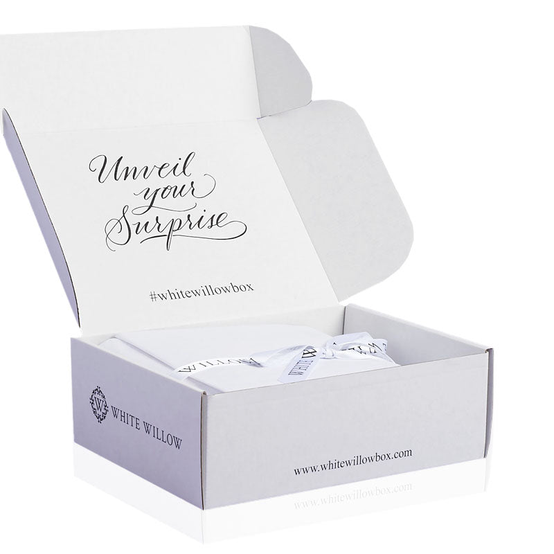 Custom Logo Printed Gift Box Standard Export Portable Folding Corrugated White Shipping Mailer Box