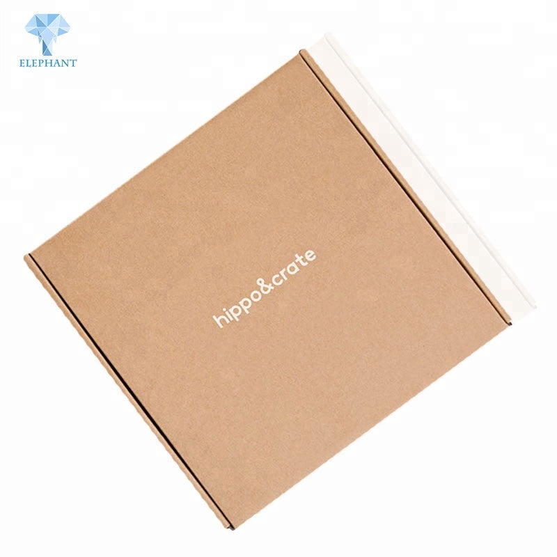 Custom Eco Friendly Kraft Cosmetic Skin Care Products Packing Shipping Box With Corrugated Insert