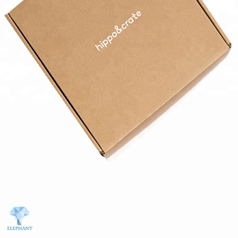 Custom Eco Friendly Kraft Cosmetic Skin Care Products Packing Shipping Box With Corrugated Insert