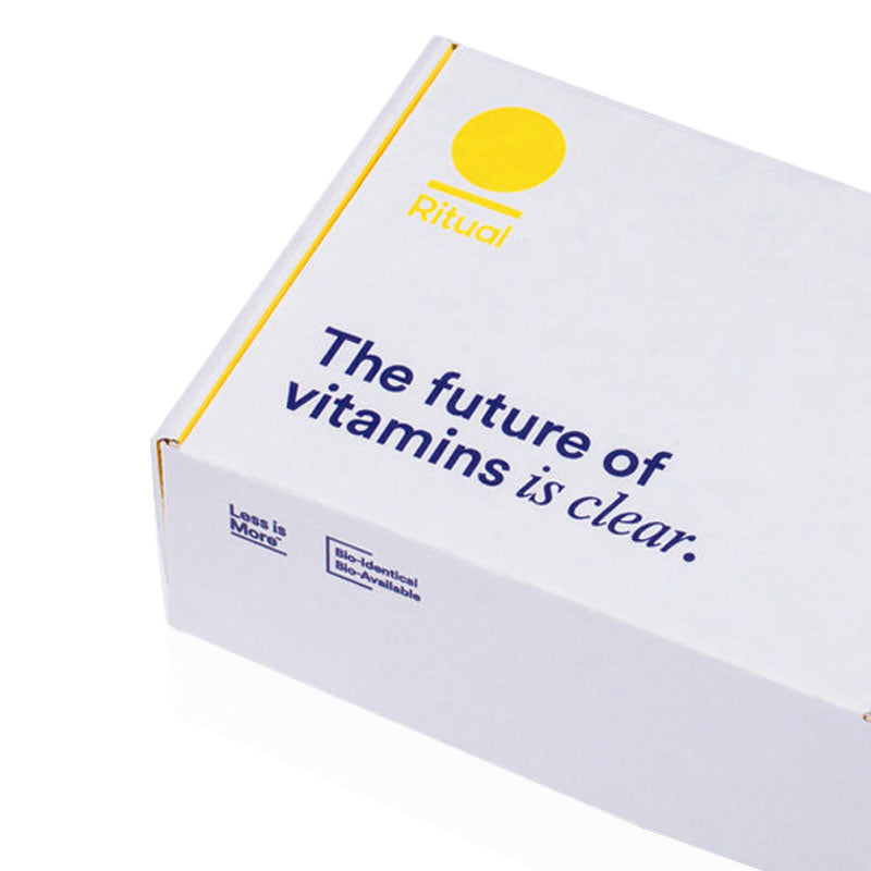 Customized Logo Eco Vitamin White Gift Health Care Product Branded Shipping Packaging Box For Small Business