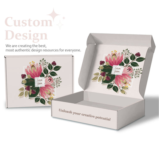 China Factory Custom Portable Best Price Corrugated Paper Colored Shipping Boxes