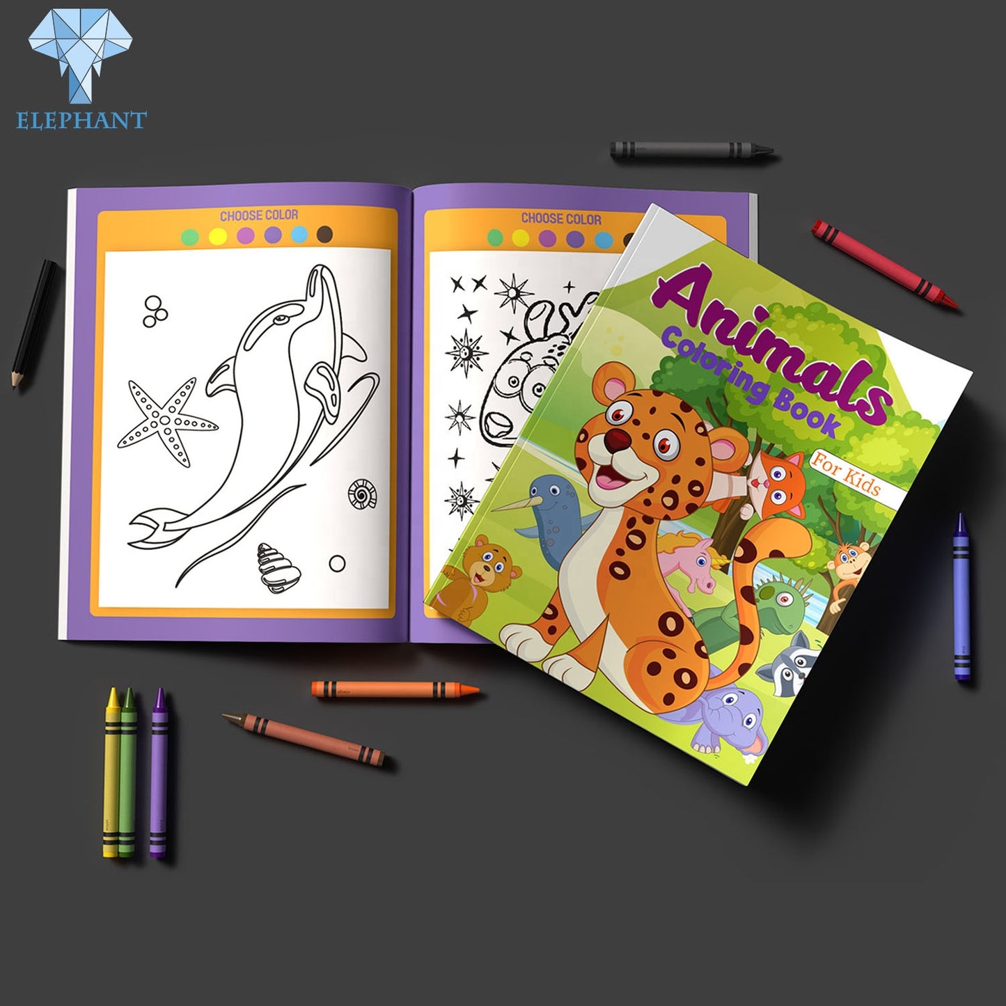 Children Scratch Art Craft Book Mandala Unicorn Magic Doodle Water Painting Coloring Book With Stickers Drawing Book