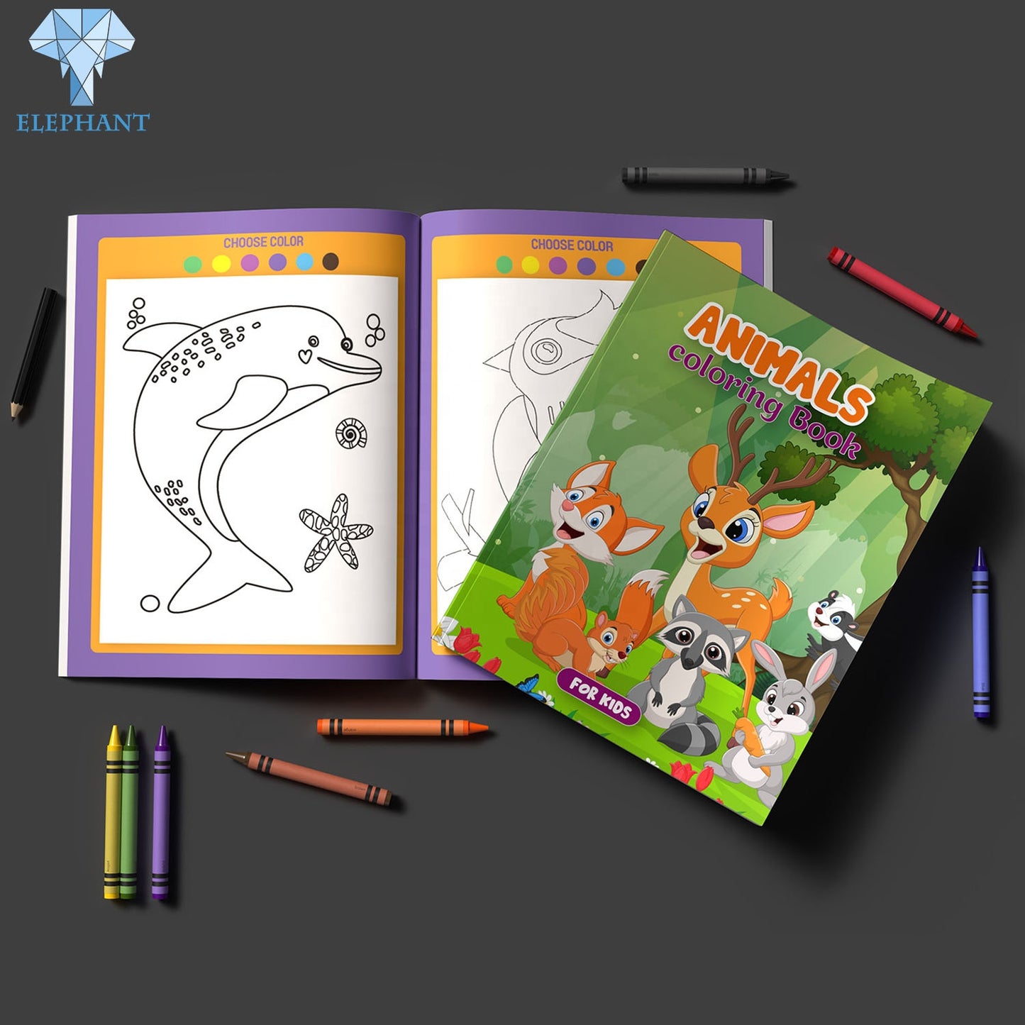 Children Scratch Art Craft Book Mandala Unicorn Magic Doodle Water Painting Coloring Book With Stickers Drawing Book