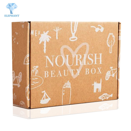 Cosmetics Packaging Wholesale Kraft Paper Boxes Eco Friendly Paper Box Packaging