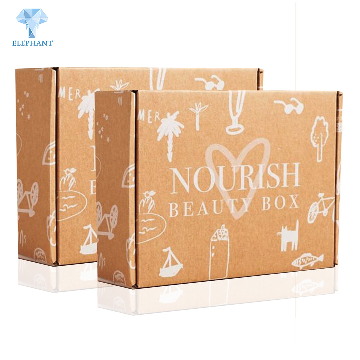 Cosmetics Packaging Wholesale Kraft Paper Boxes Eco Friendly Paper Box Packaging