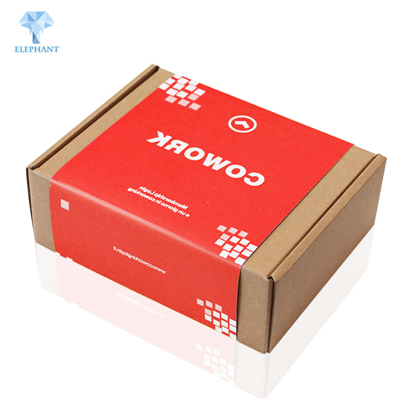 Custom fashion decorative large folding corrugated wine glass display box