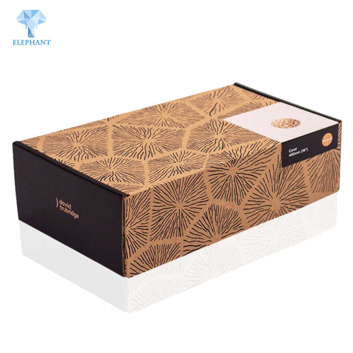 Custom Packaging 20 X 8 X 4 Foldable Toy Cardboard Kraft Shipping Box