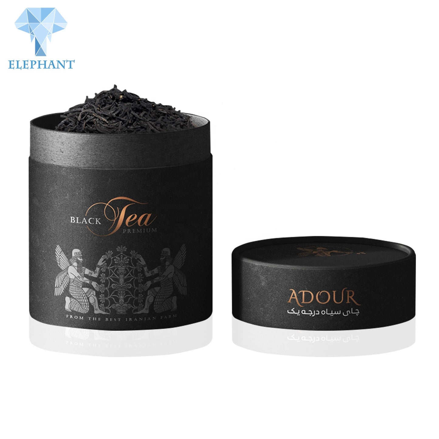 Custom Hot Selling Reasonable Price Empty Paper Cylinder Packaging Tea Box