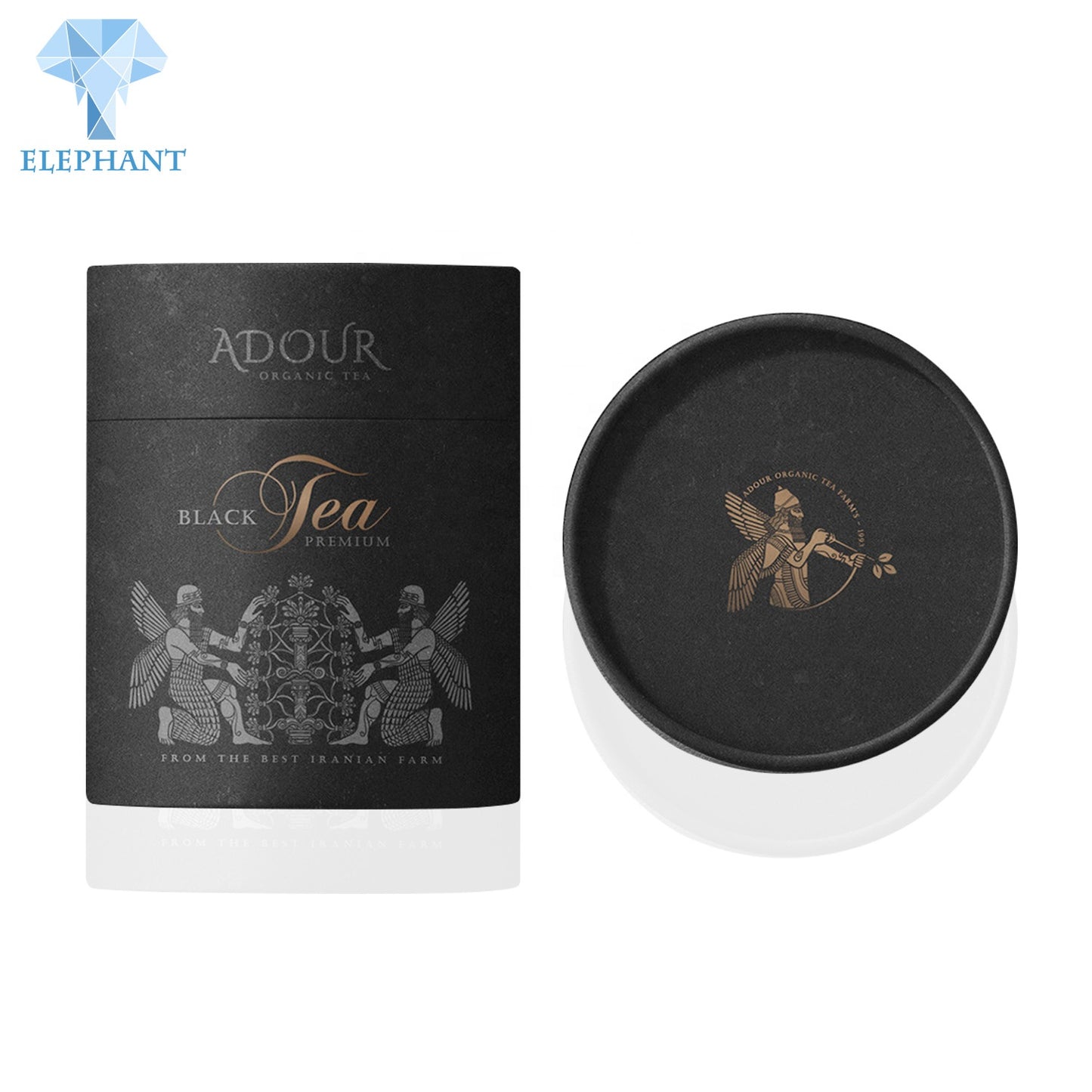 Custom Hot Selling Reasonable Price Empty Paper Cylinder Packaging Tea Box