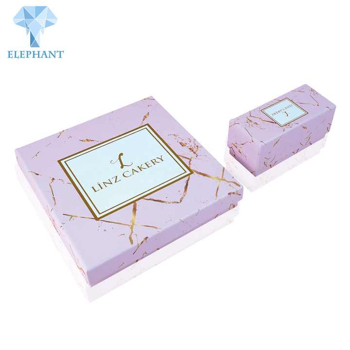 Custom Luxury Cardboard Flower Gift Boxes For Guest Wedding Box