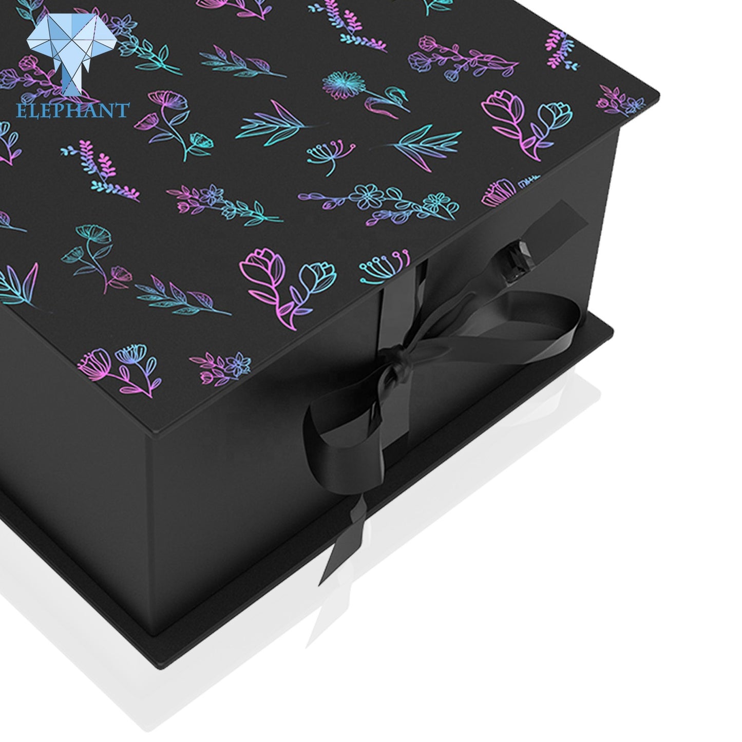 Custom Printed Big Small Packaging Box Paper Wedding Gift Box Packaging With Ribbon