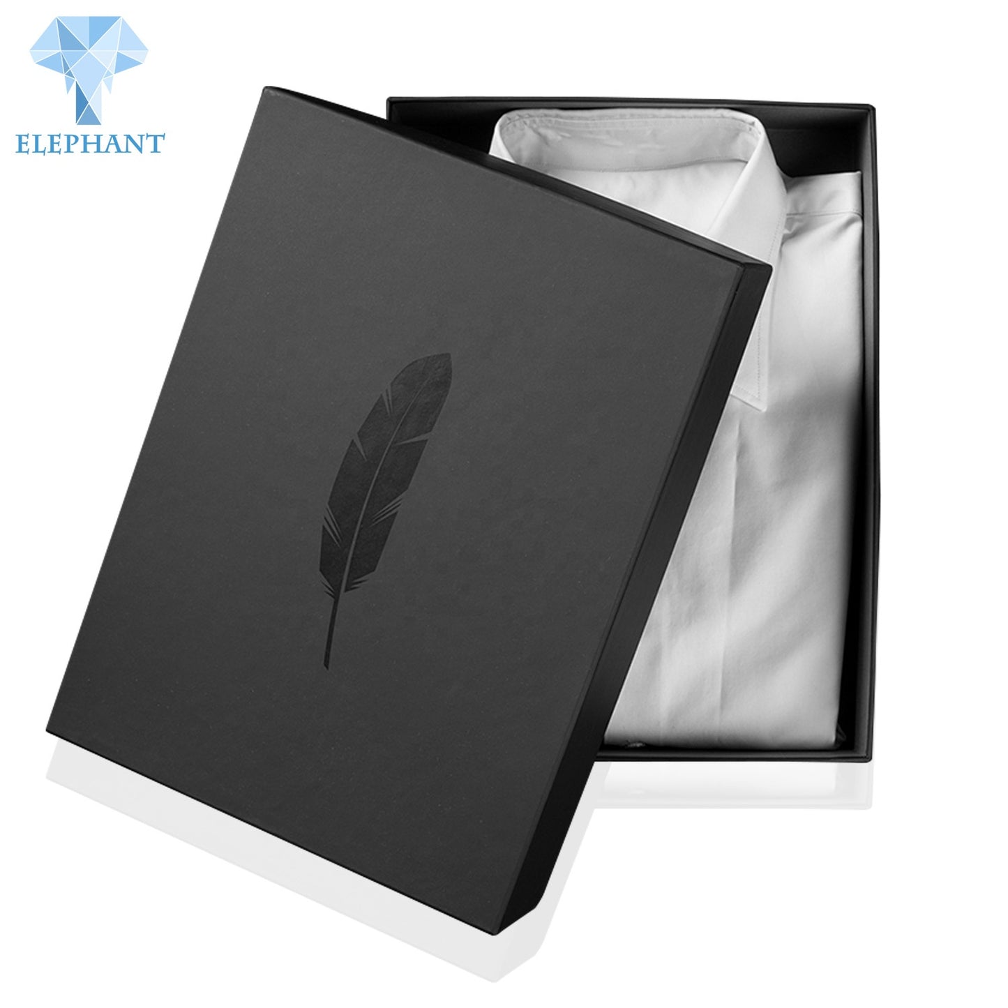 Custom Logo Design Paper Cardboard Black Shoe Box Packaging