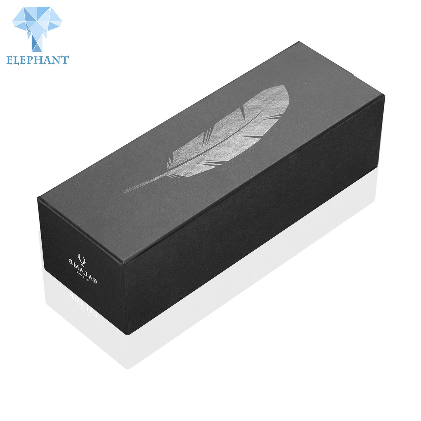 Custom Logo Design Paper Cardboard Black Shoe Box Packaging