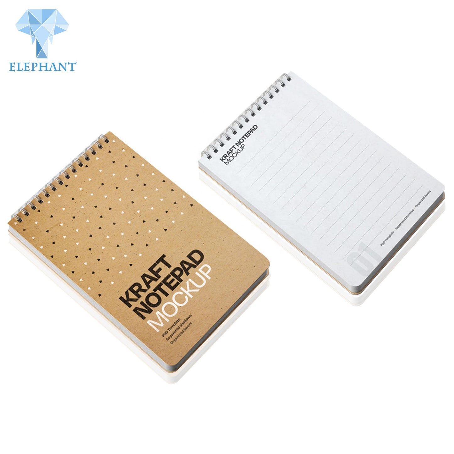 Custom Cheap Good Quality School Supplies Printing Color Kraft Paper A5 A6 B5 a4 Diary Exercise Note Book