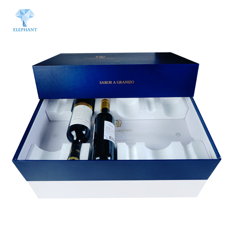 Factory Custom Logo Luxury 6 Bottle 4 Bottle Cardboard Wine Packaging Boxfactory