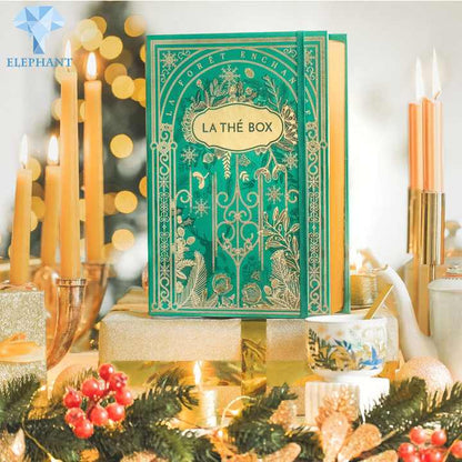 Custom Full Color Printing Book Box Baby Keepsake Packing Gift Box