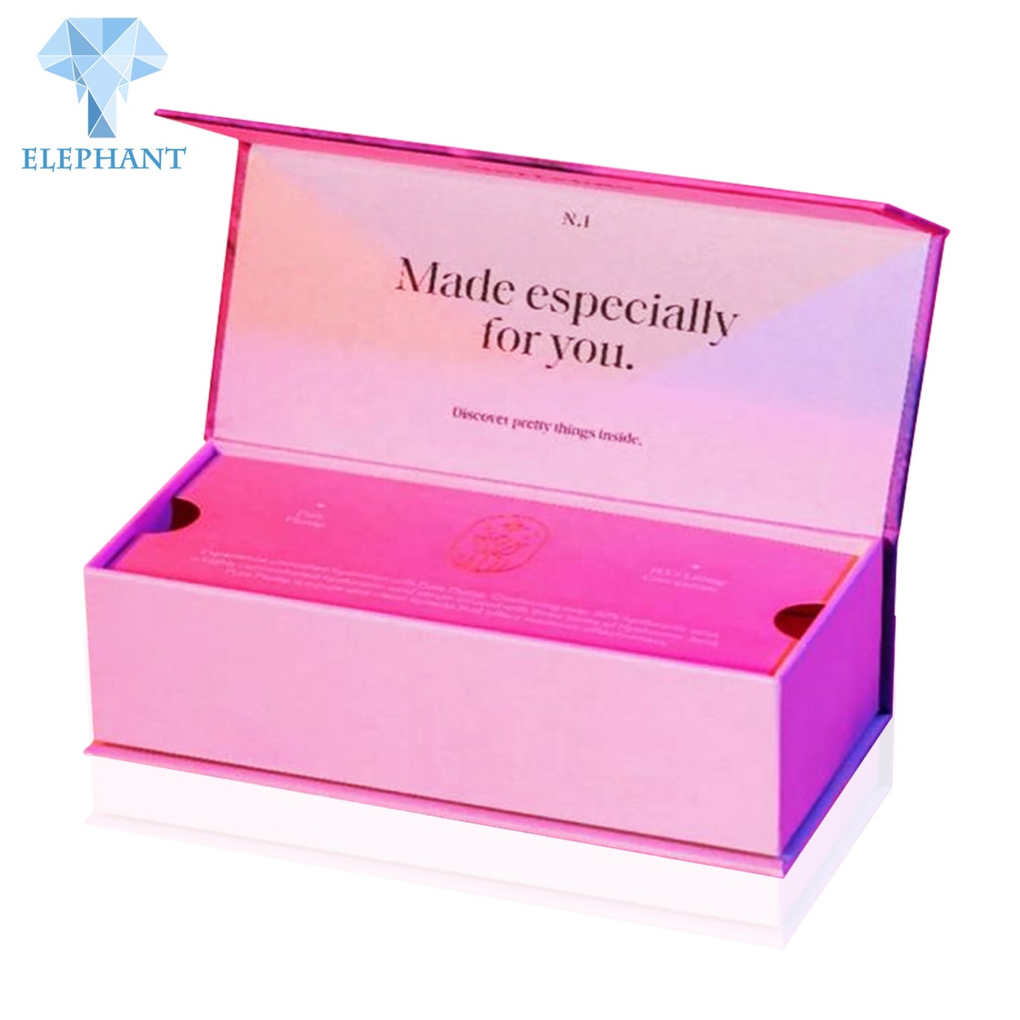 Wholesale Extension Cleaner Glitter Tweezer Luxury Storage Magnetic Eyelash Packaging Box