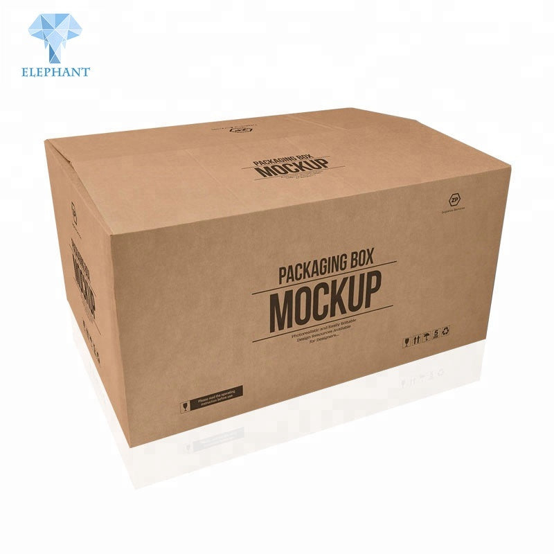 Hot Selling Custom Large 5 Layers Logo Brand Printed Kraft Paper Shipping Delivery Big Carton Box