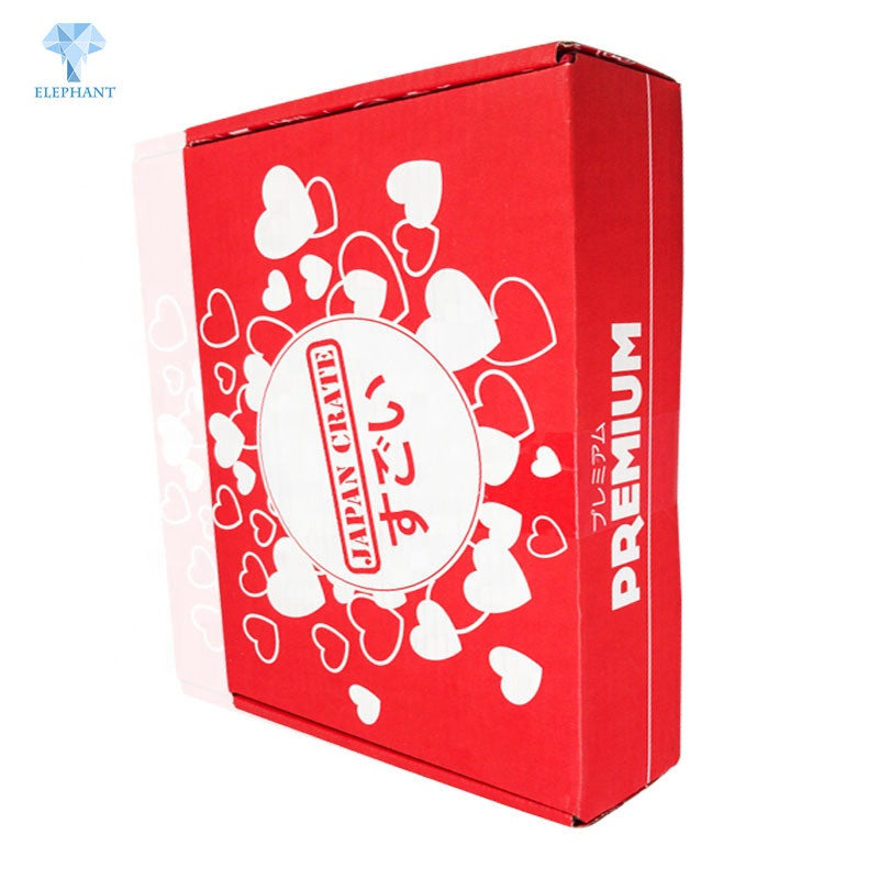 New Red Decorative Hot Sale Large Folding Packing Japanese Candy Box