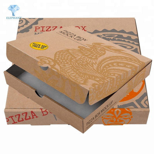 Blank Cardboard Big Small Dimensions 6 13 14 24 Inch Pizza Box