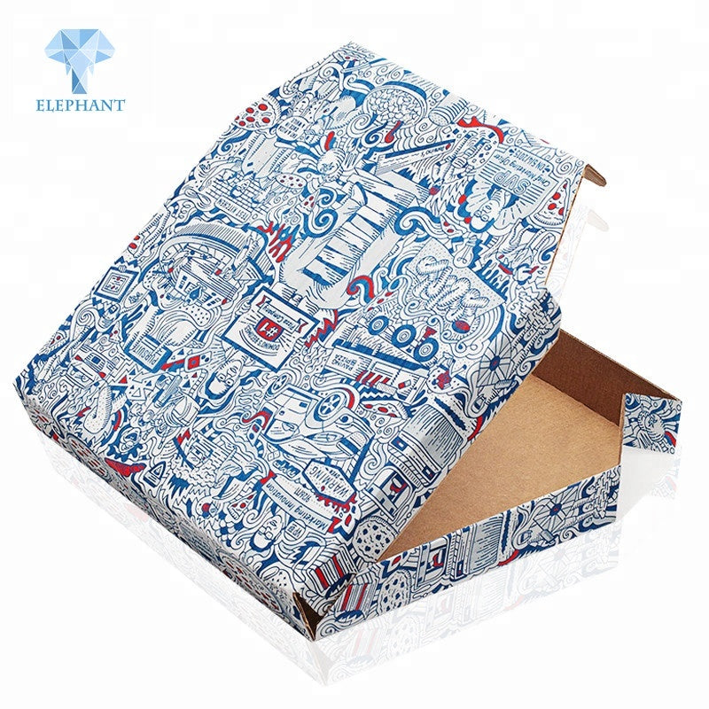 Manufacturer Wholesale Customized Corrugated Paper Pizza Boxes