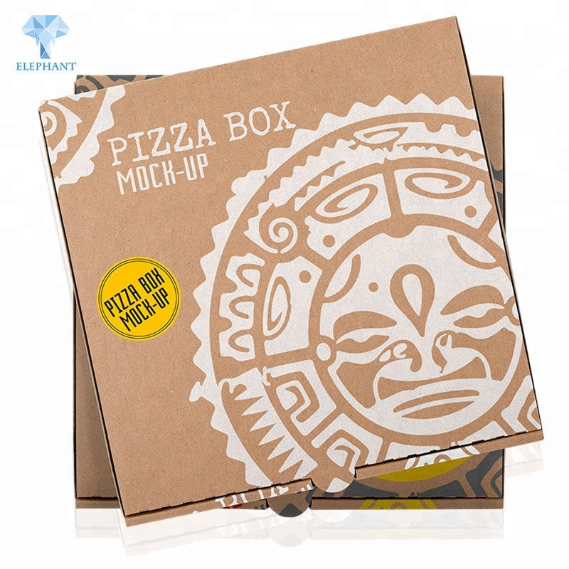 Manufacturer Wholesale Customized Corrugated Paper Pizza Boxes