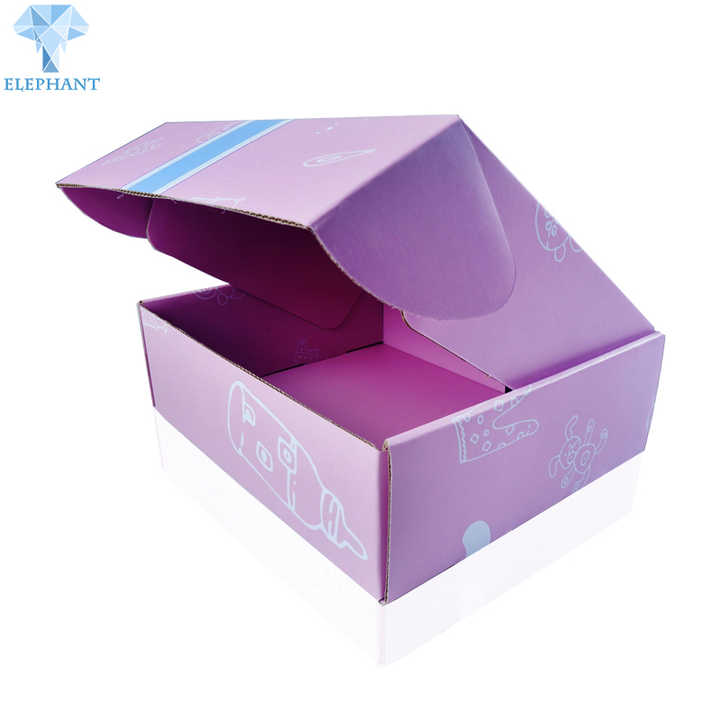 Custom Folding Cardboard Printed Girl Boy Baby Product Care Gift Box