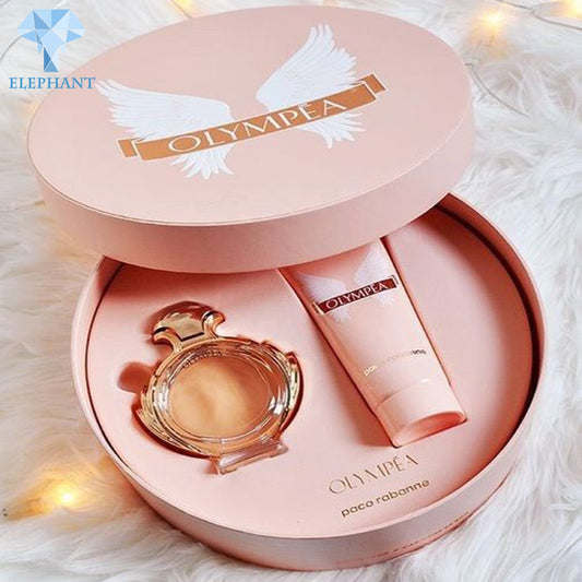 Custom Birthday Wedding Suprising Paper Bridesmaid Pink Round Luxury Perfume Gift Box