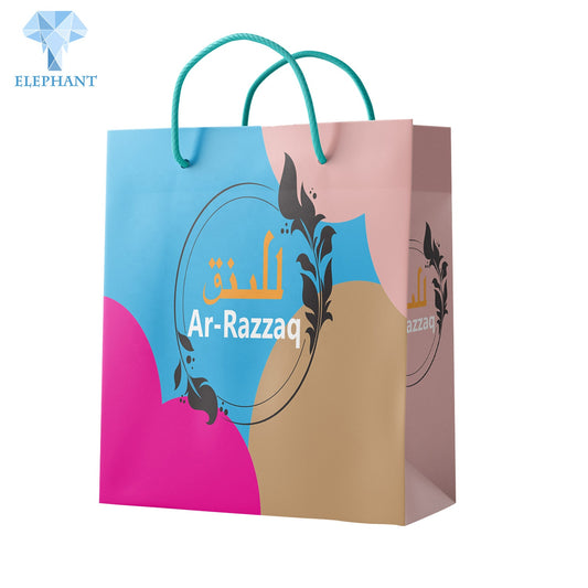 Hot Selling Custom Logo Printing Pantone Color Printing Packing Paper Bag Logo Printed