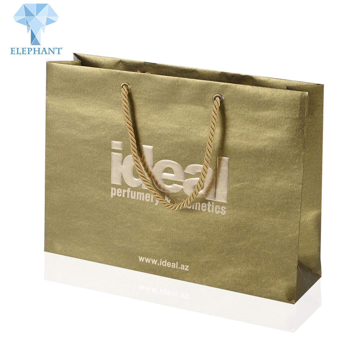 China Color CMYK Printing Recycled Shopping Gift Packaging Paper Bag With Your Own Logo