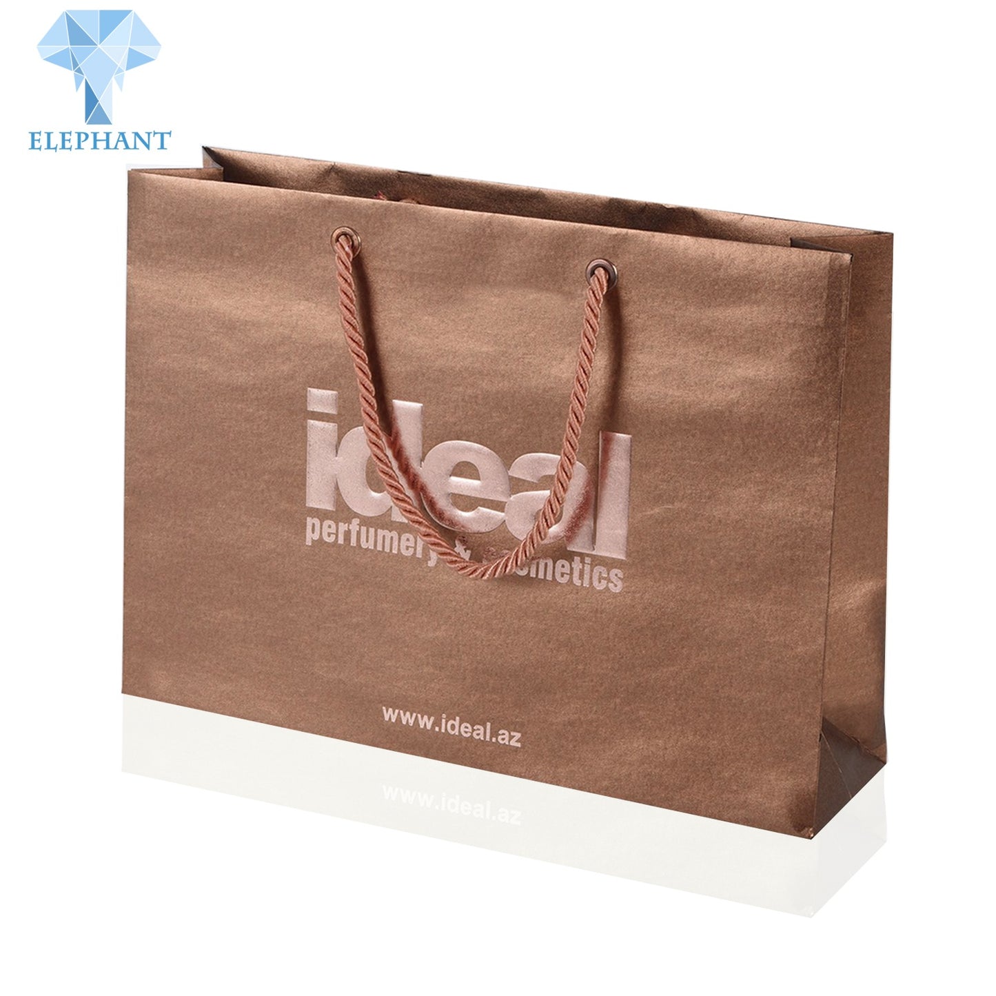 China Color CMYK Printing Recycled Shopping Gift Packaging Paper Bag With Your Own Logo