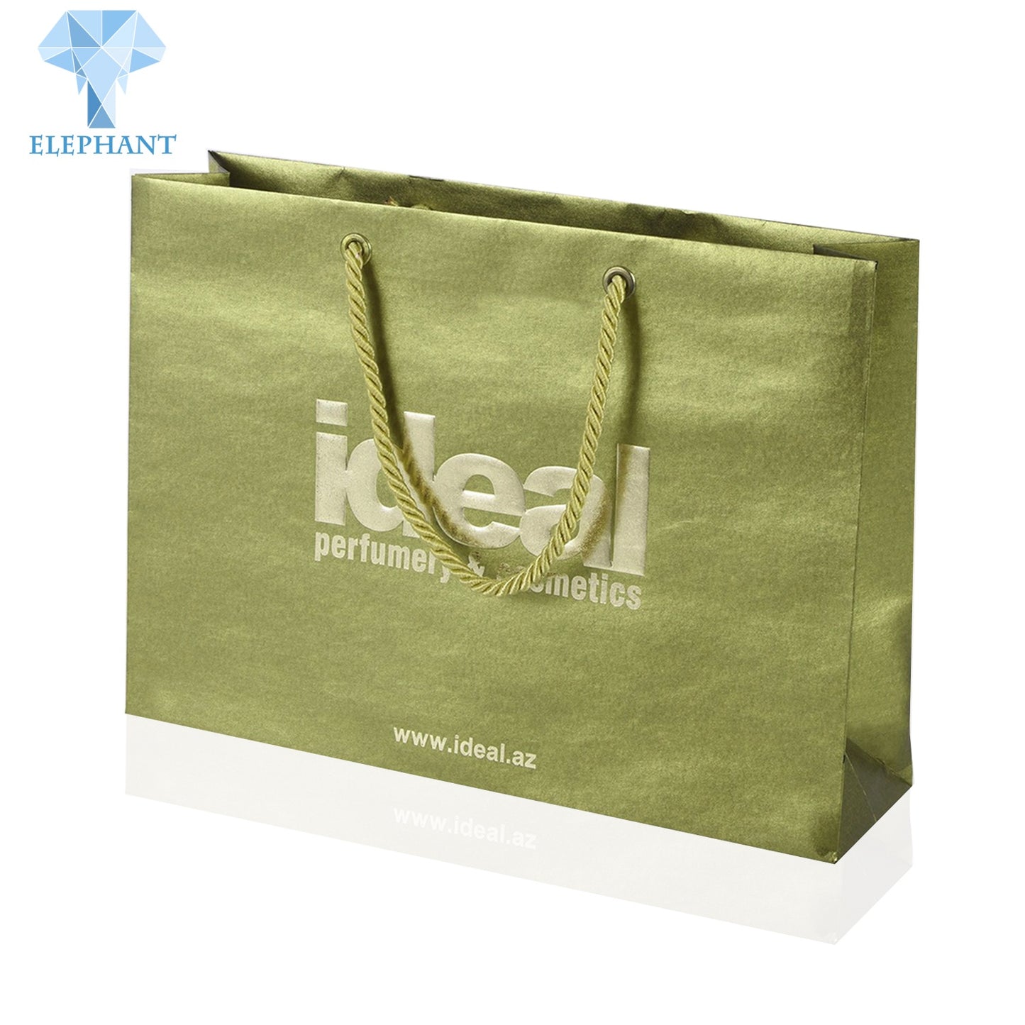 China Color CMYK Printing Recycled Shopping Gift Packaging Paper Bag With Your Own Logo