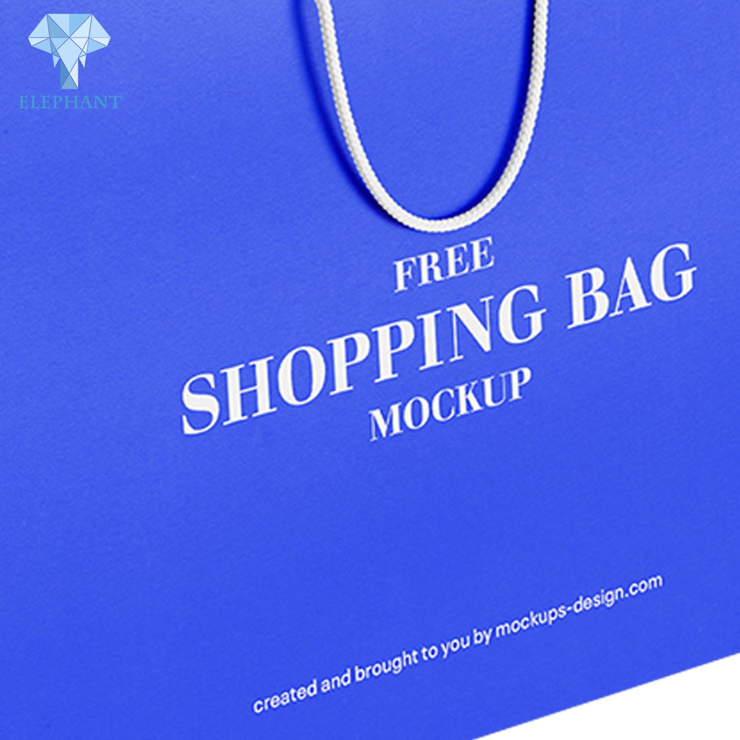 Wholesale Custom Printed Brand Logo Design Luxury Clothing Blue Cardboard Paper Bag