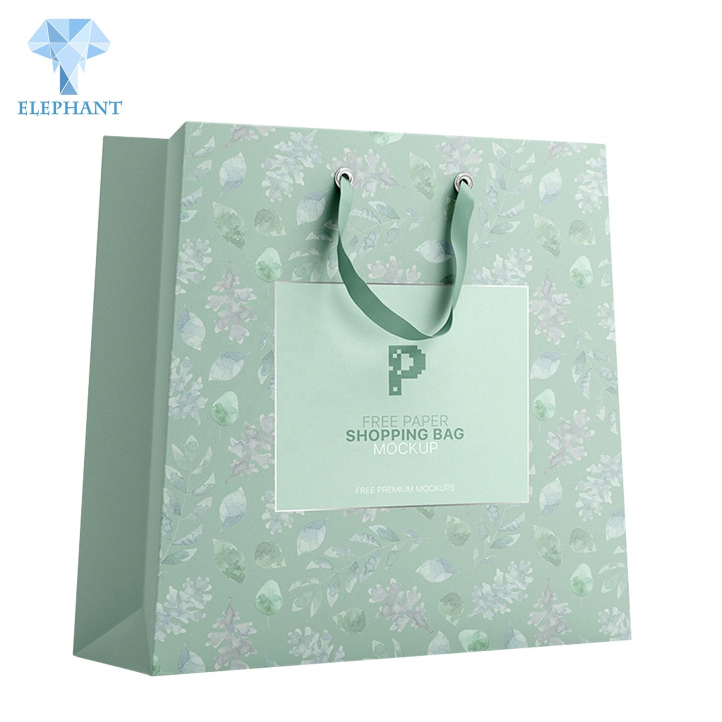 Chinese Supplier Printing Colored Recycled Paper Merchandise Bag Wholesale Custom Paper Gift Bag