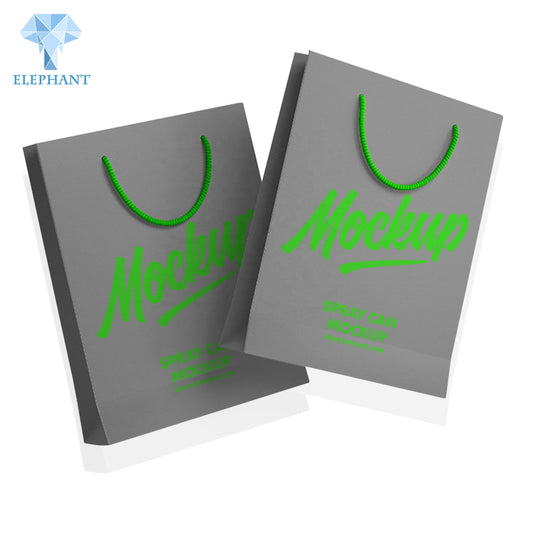 Custom Printing Cheap 100gsm 120gsm 250 gsm Black Packaging Bag Wholesale Big Paper Bag With Logo